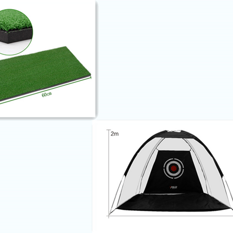 Golf Practice Net Tent Golf Hitting Cage Garden Grassland Practice Tent Golf Training Equipment Mesh Outdoor