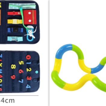 New Busy Book Children's Busy Board Dressing And Buttoning Learning Baby Early Education Preschool Sensory Learning Toy