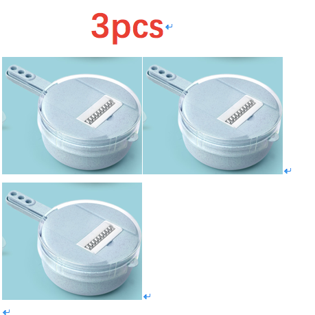 8 In 1 Mandoline Slicer Vegetable Slicer Potato Peeler Carrot Onion Grater With Strainer Vegetable Cutter Kitchen Accessories