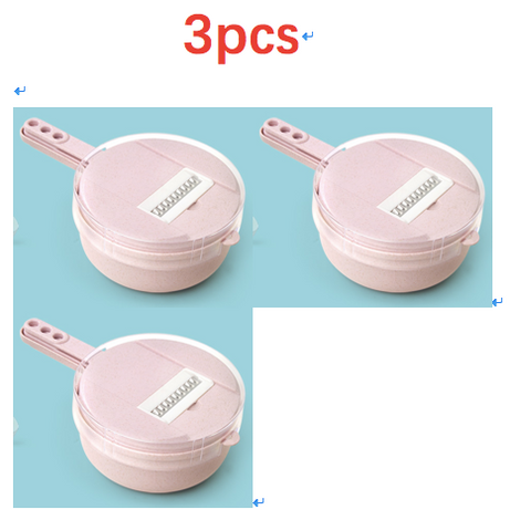 8 In 1 Mandoline Slicer Vegetable Slicer Potato Peeler Carrot Onion Grater With Strainer Vegetable Cutter Kitchen Accessories