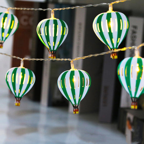 Iron Led Lighting Chain Indoor Battery Box Decorative Pendant