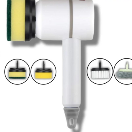 Electric Cleaning Brush Dishwashing Brush Automatic Wireless USB Rechargeable Professional Kitchen Bathtub Tile Cleaning Brushes