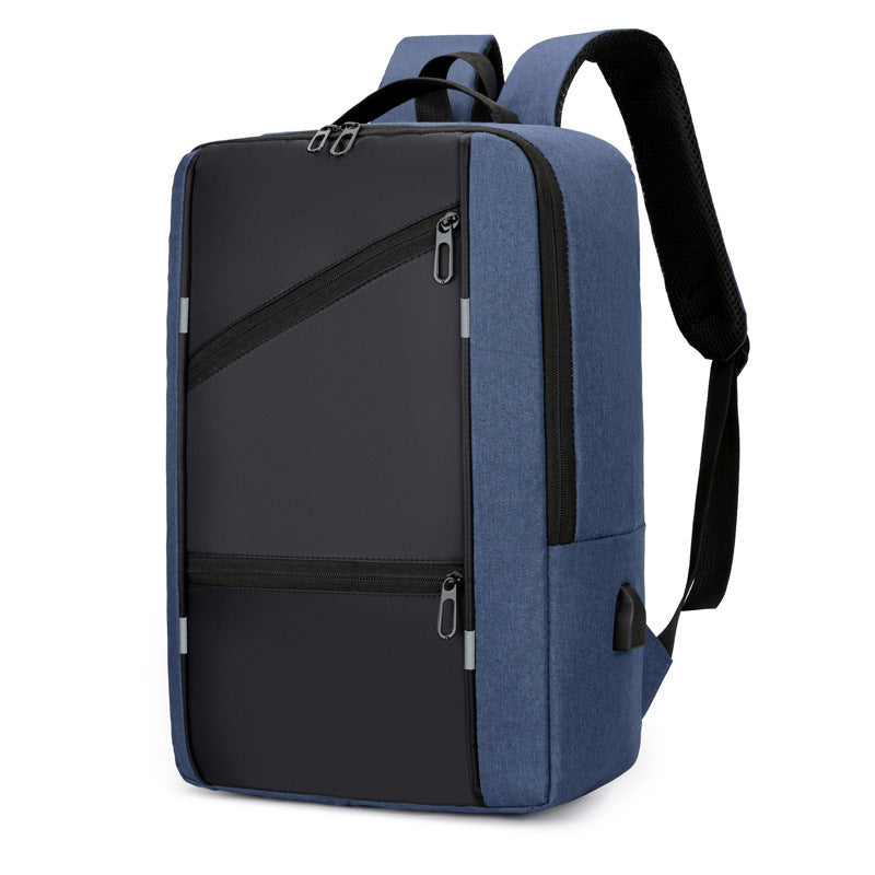 New Backpack, Business Backpack, Multi-functional USB Computer Bag