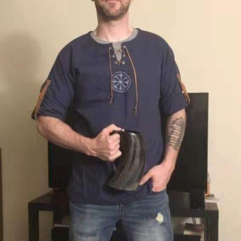 2023 Linen Simple Multicolor Cotton And Linen Shirt Cardigan Round Neck Linen Fashion Two-Purpose Sleeve Long Sleeve Linen Shirt