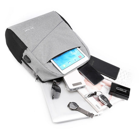 Business Three-piece Set Men&#039;s Backpack Fashion Trend Backpack Leisure Saving School Bag Computer Bag