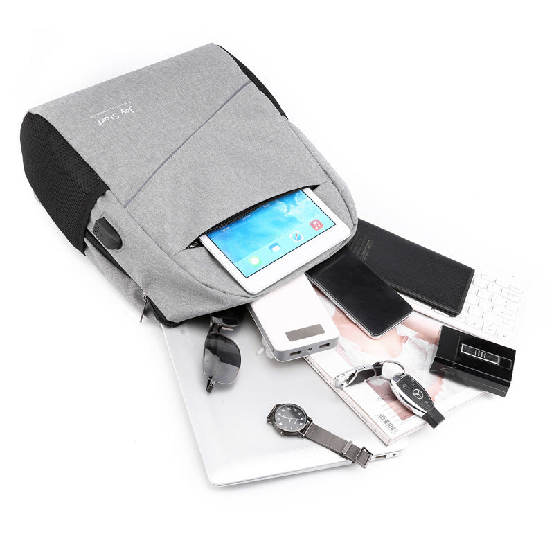 Business Three-piece Set Men&#039;s Backpack Fashion Trend Backpack Leisure Saving School Bag Computer Bag