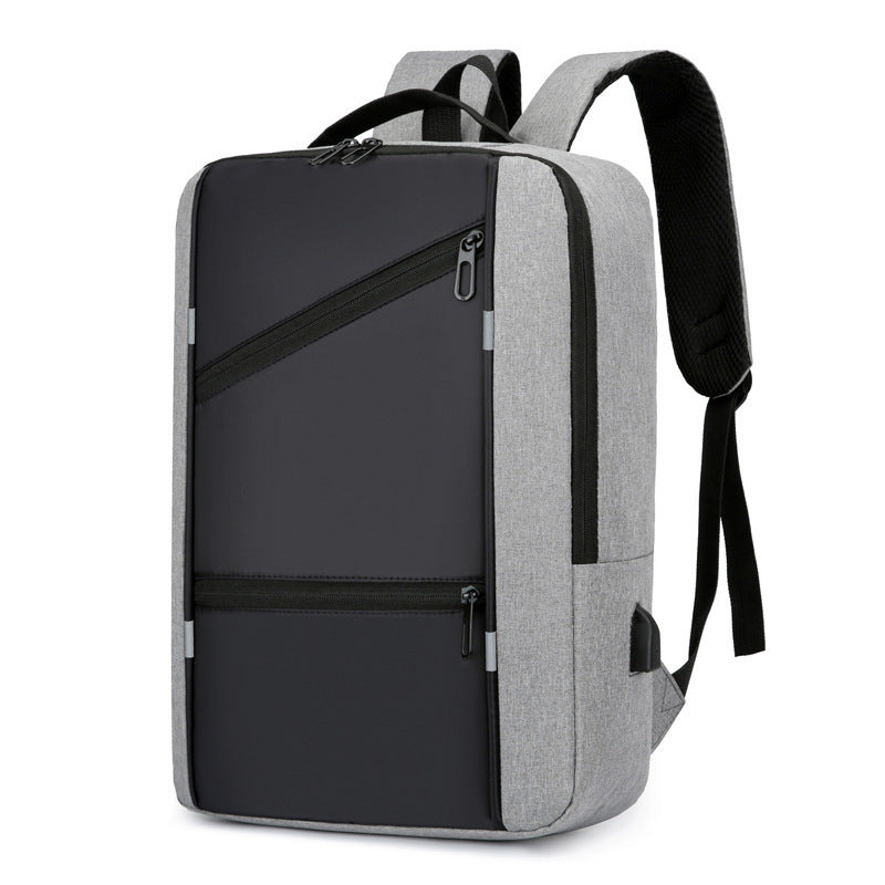 New Backpack, Business Backpack, Multi-functional USB Computer Bag